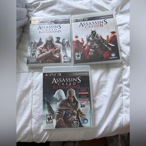 Assassin's Creed Trilogy Collection for PS3 - White & Black
